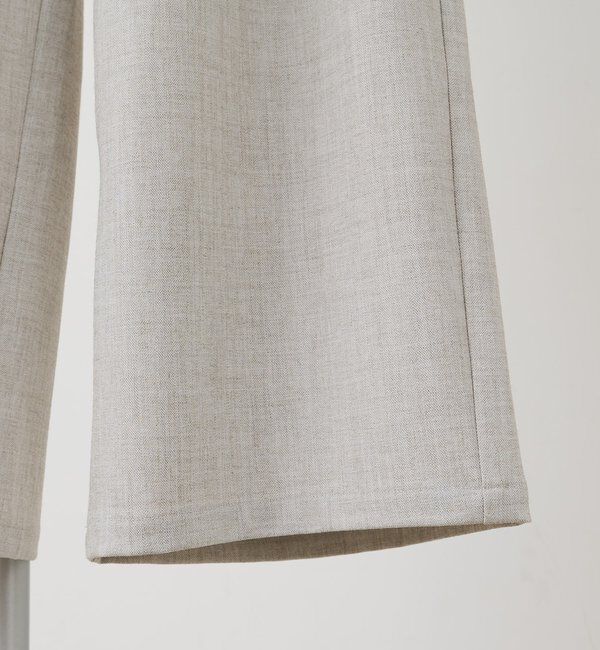  「【接触冷感】ストレートシルエットスラックスパンツ」|スラックス|