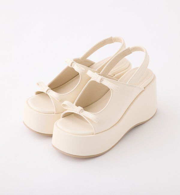  「マイナス３キロ見えリボンサンダル」|その他|