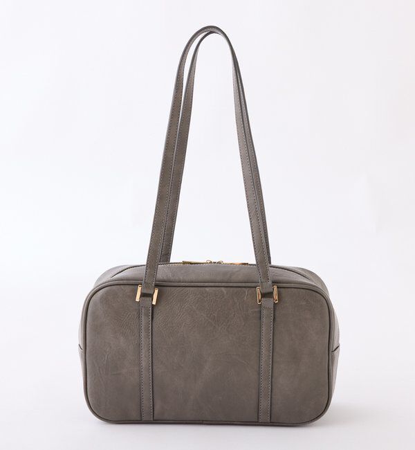  「チャーム付きスクエアボストン」|ショルダー・メッセンジャー|