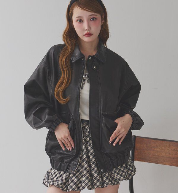  「ベルト付きプリーツバルーンミニスカート」|スカート|