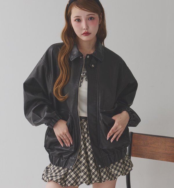  「ベルト付きプリーツバルーンミニスカート」|スカート|