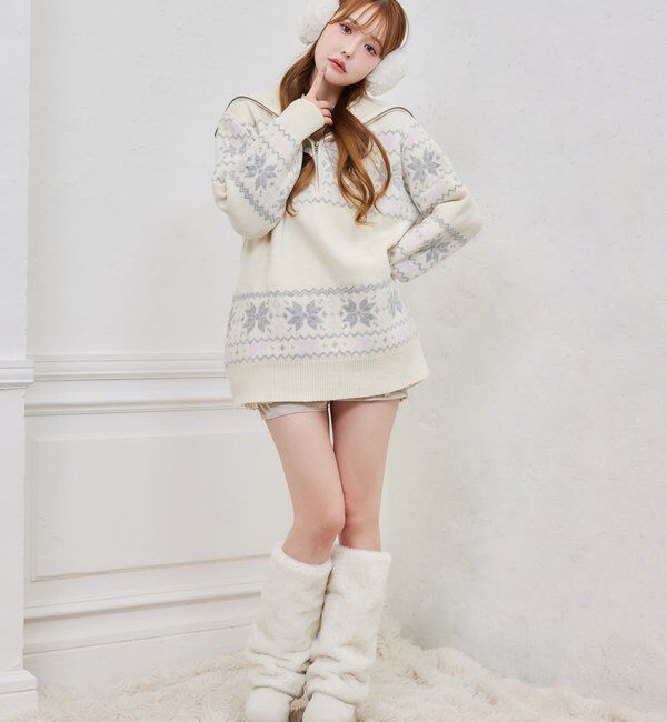  「ノルディック柄ニット」|ニット・セーター|