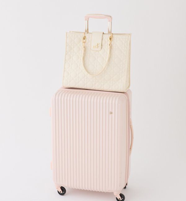  「【WEB限定リバイバル】エンブレム付きキルティングキャリーオントート」|ショルダー・メッセンジャー|