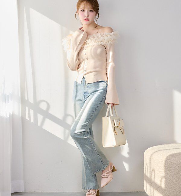  「【WEB限定】リボンモチーフトートバッグ／ショルダーにもなる」|ショルダー・メッセンジャー|