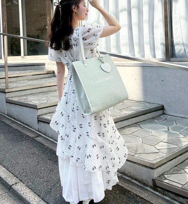  「【LouLoumei】ハートチャーム付きキャリーオントート/自立可能/推し活」|その他|