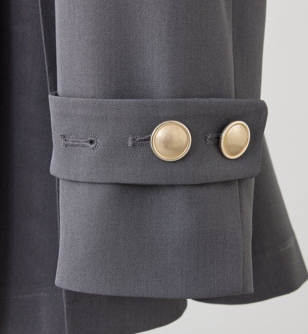  「【SMサイズ展開あり】ウエストベルトプリーツミニトレンチ」|その他|