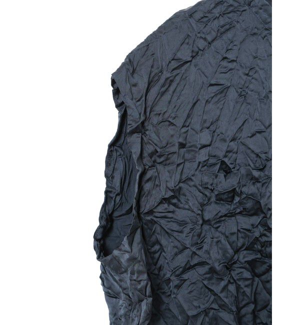 mizuiro ind「mizuiro ind ワッシャーノースリーブシャツ」|シャツ・ブラウス|