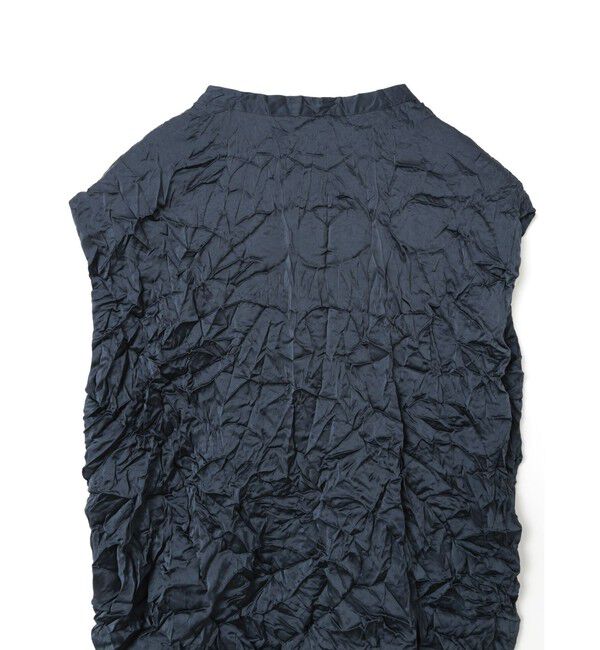 mizuiro ind「mizuiro ind ワッシャーノースリーブシャツ」|シャツ・ブラウス|