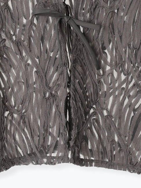 Te chichi TERRASSE「前後2WAYチュールジャカードブラウス」|シャツ・ブラウス|