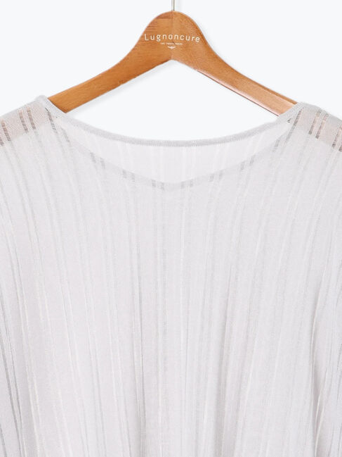 Lugnoncure「針抜きシアーニット」|ニット・セーター|