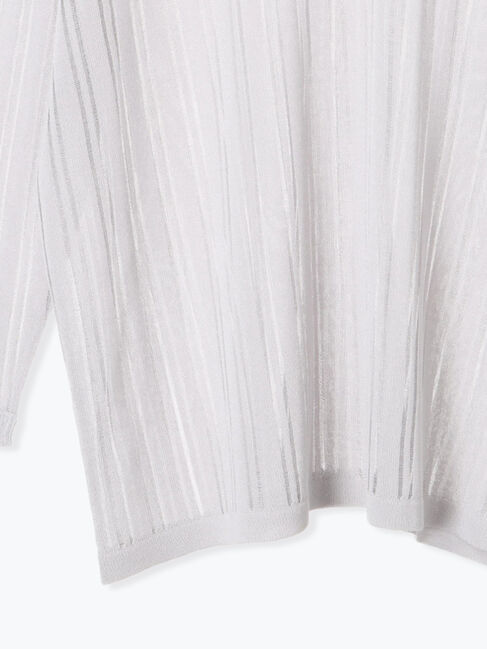 Lugnoncure「針抜きシアーニット」|ニット・セーター|