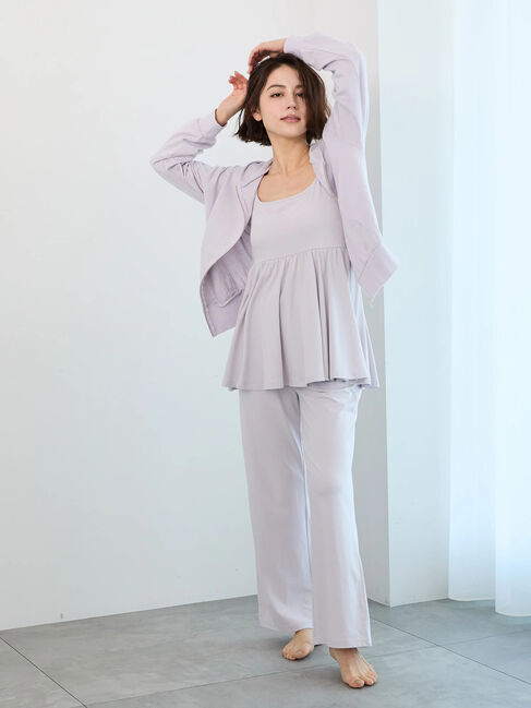 Te chichi「ワンポイント刺繍ミニ裏毛シップパーカー」|Tシャツ・カットソー|