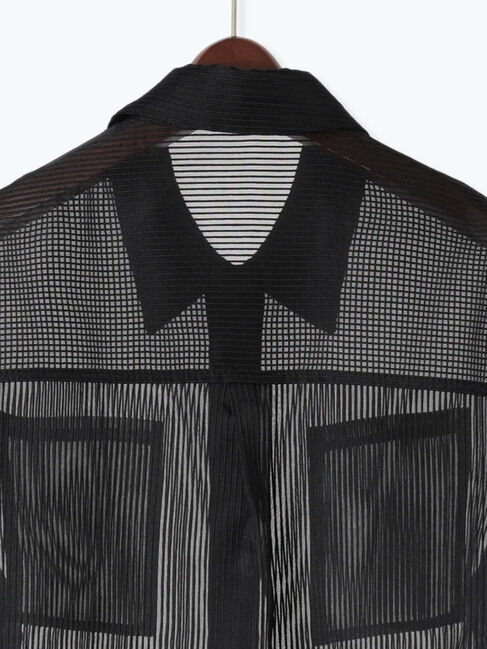 Te chichi「シアーコードストライプシャツジャケット」|その他|