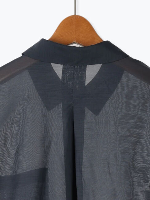 Lugnoncure「金釦レギュラーカラーシアーシャツ」|シャツ・ブラウス|