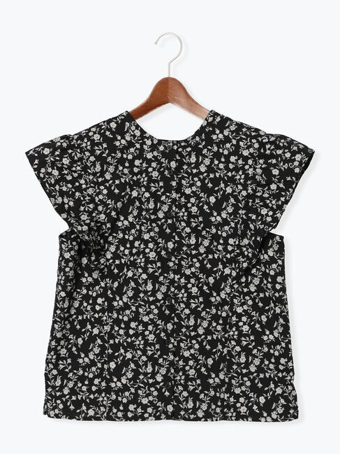 Te chichi TERRASSE「【イージーケア】無地/柄アソート前後2WAYブラウス」|シャツ・ブラウス|ホワイト