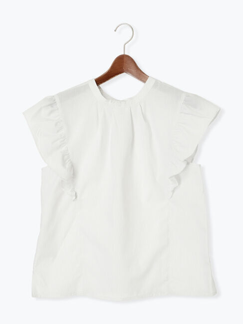 Te chichi TERRASSE「【イージーケア】無地/柄アソート前後2WAYブラウス」|シャツ・ブラウス|