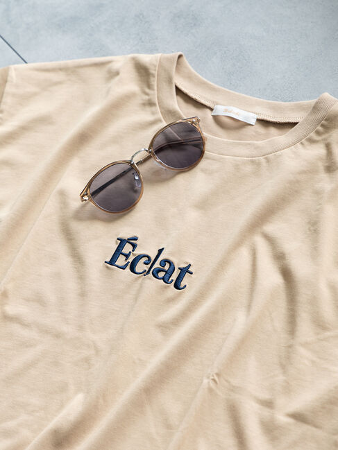 Te chichi「ウレタン刺繍Tシャツ」|Tシャツ・カットソー|