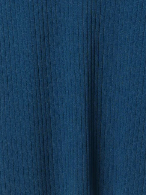 Te chichi TERRASSE「ハーフスリーブクルーネックリブニット」|ニット・セーター|