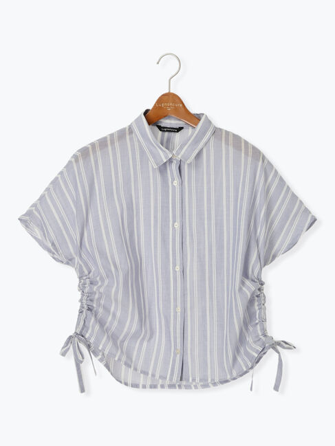 Lugnoncure「無地/柄アソートサイドドロストシャツ」|シャツ・ブラウス|