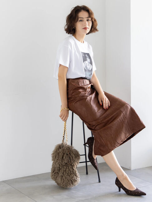 Te chichi「マリリンモンローシネマフォトTシャツ」|Tシャツ・カットソー|