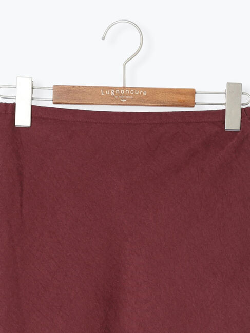 Lugnoncure「スウェード調バイアススカート《2025autumn catalog item》」|スカート|