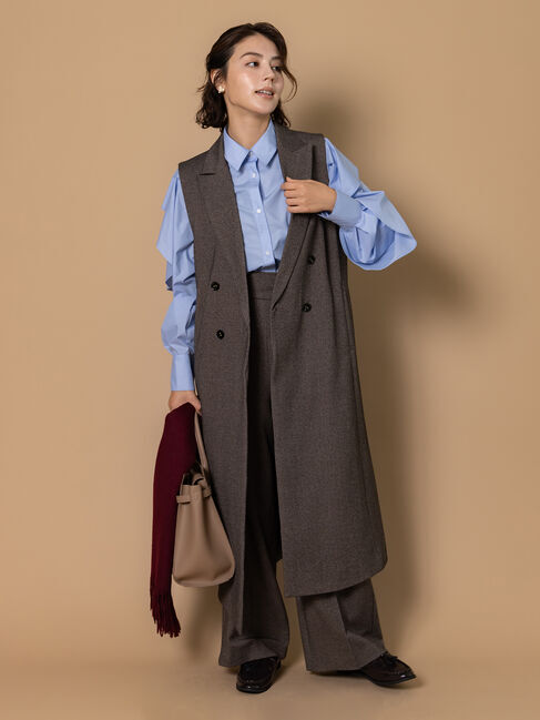 Te chichi「ラッフルスリーブシャツ」|シャツ・ブラウス|