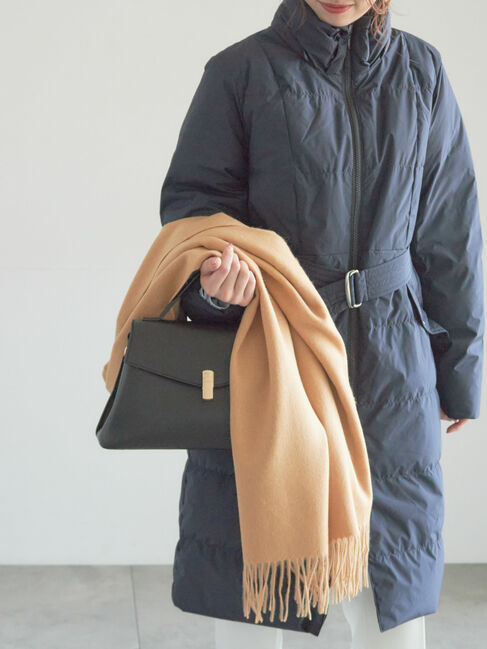 Te chichi「ウールプレーンストール」|その他|キャメル