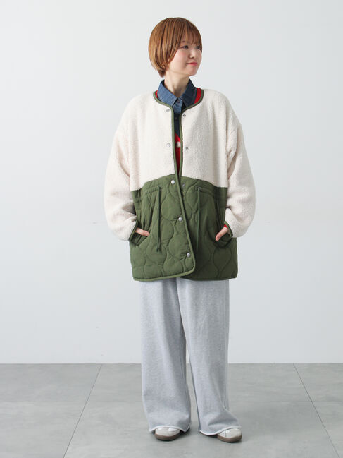 Lugnoncure「ボアキルト切替コート」|その他|