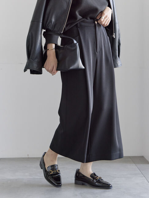 Te chichi「タックポケットワイドクロップトパンツ」|その他|