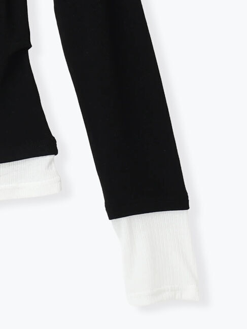 Te chichi「レイヤードテレコトップス」|Tシャツ・カットソー|