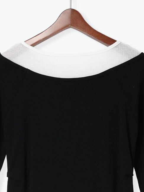 Te chichi「レイヤードテレコトップス」|Tシャツ・カットソー|