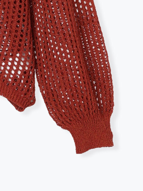 Samansa Mos2「透かし柄前後2WAYニット」|ニット・セーター|