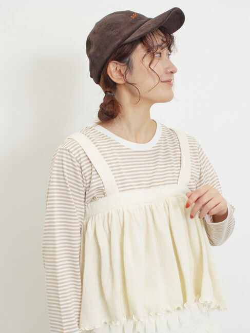 Samansa Mos2「2WAYニットビスチェセットトップス」|Tシャツ・カットソー|キナリ