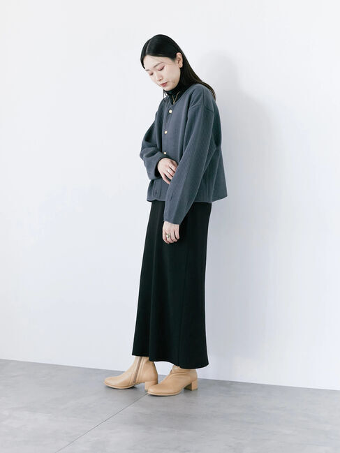 Samansa Mos2 blue「◎ニットタイトスカート」|スカート|