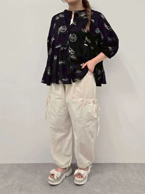 SM2「センター切替リボンカーゴパンツ」|その他|クリーム