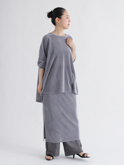 sm2rhythm「シアーベロアレイヤードスカート」|スカート|