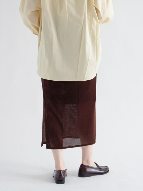 sm2rhythm「シアーベロアレイヤードスカート」|スカート|