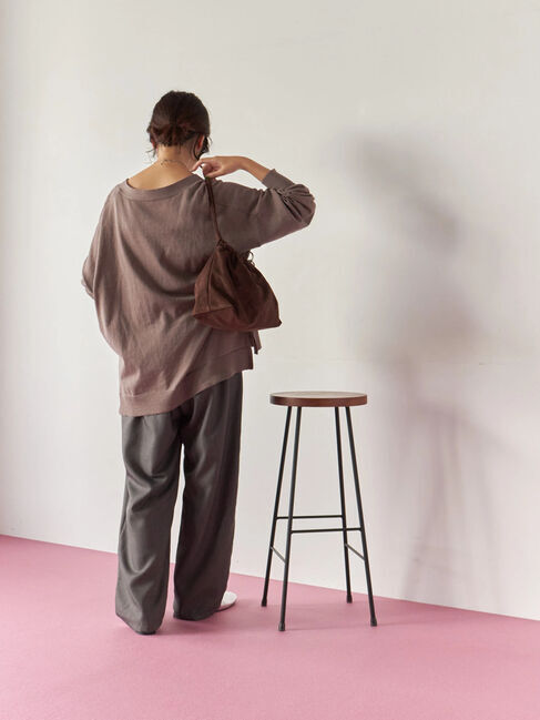 Samansa Mos2 blue「マルチスタイルVネックカーディガン」|カーディガン|