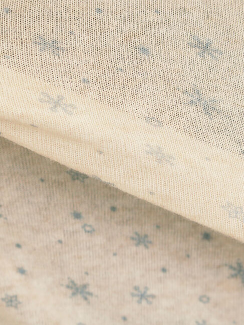 Samansa Mos2「【吸湿発熱】ベア天雪柄タートルネックインナー」|Tシャツ・カットソー|