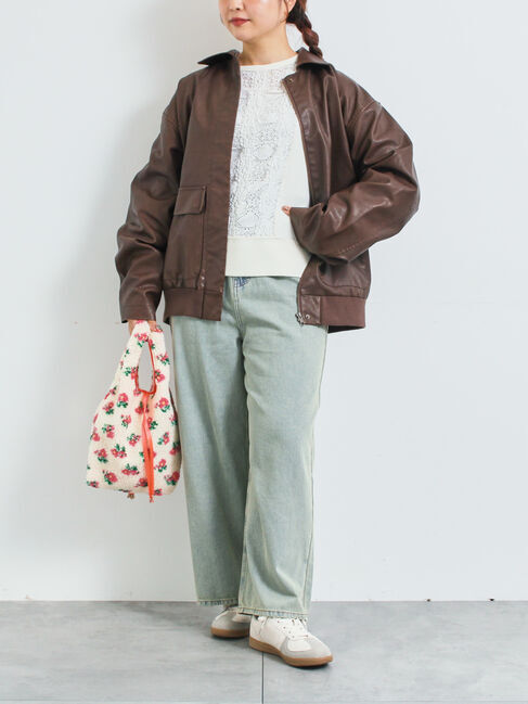 SM2「レース切替裏毛プルオーバー」|Tシャツ・カットソー|