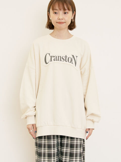 Samansa Mos2「グランジロゴスウェット」|Tシャツ・カットソー|