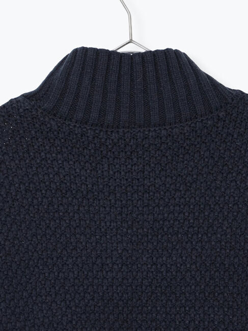 sm2rhythm「ハイネックケーブルニットプルオーバー」|ニット・セーター|