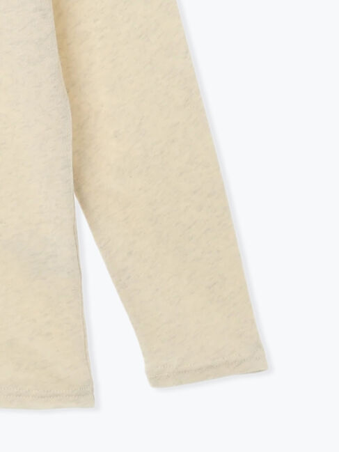 Samansa Mos2「【吸湿発熱】ベア天無地タートルネックインナー」|Tシャツ・カットソー|