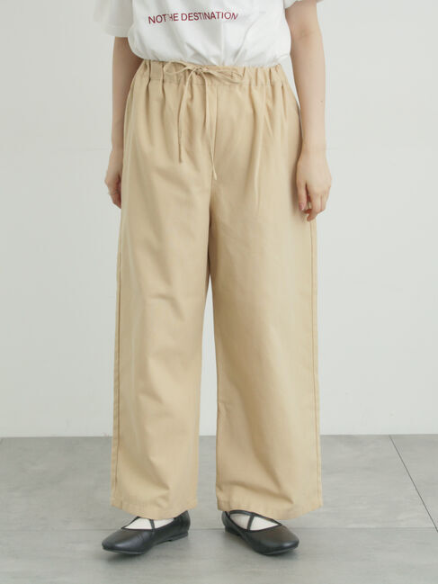 Samansa Mos2「【イージーケア】イージーストレートパンツ」|その他|