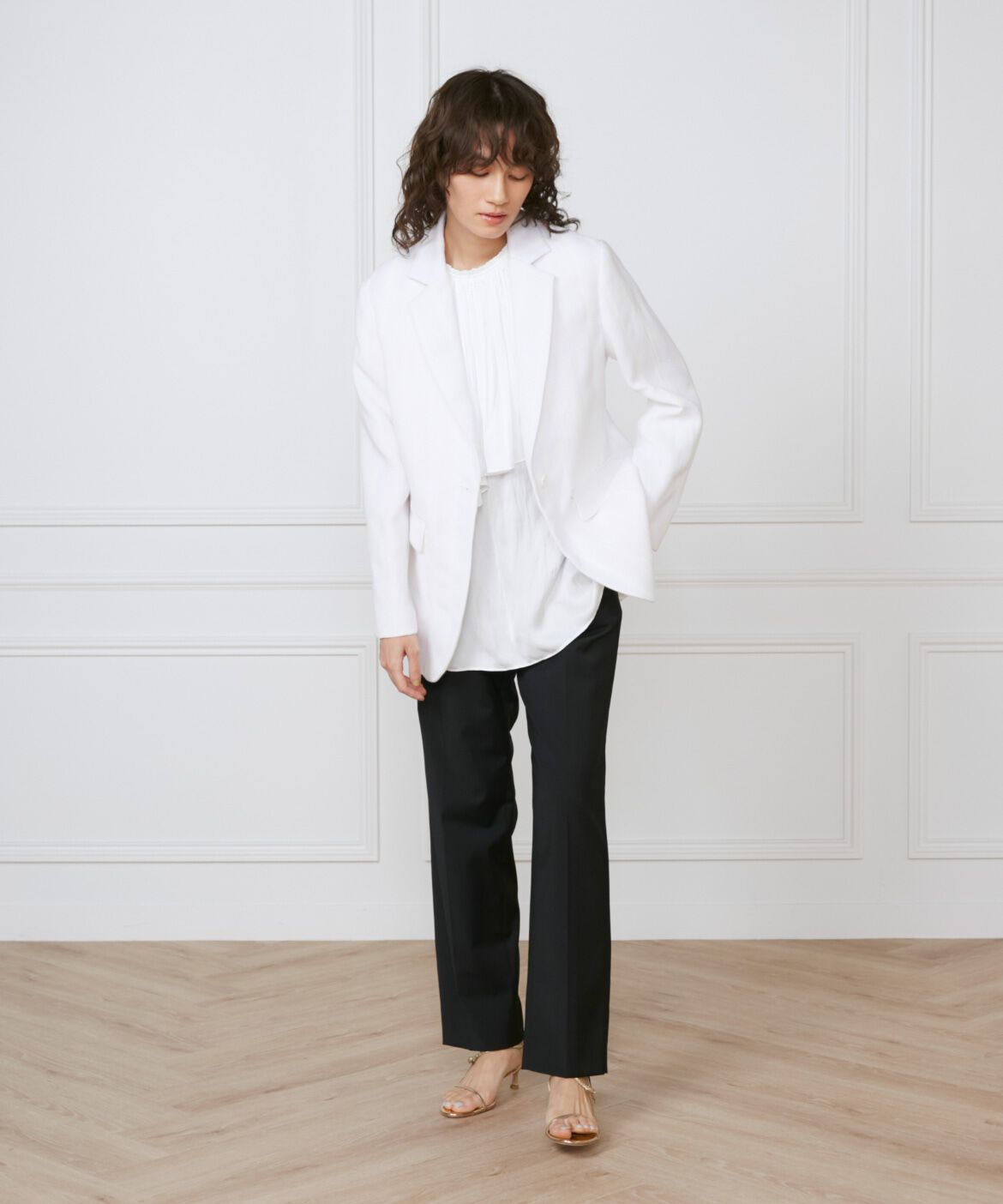 INED「1Bジャケット《la veille by SUPERIOR CLOSET》」|テーラードジャケット|