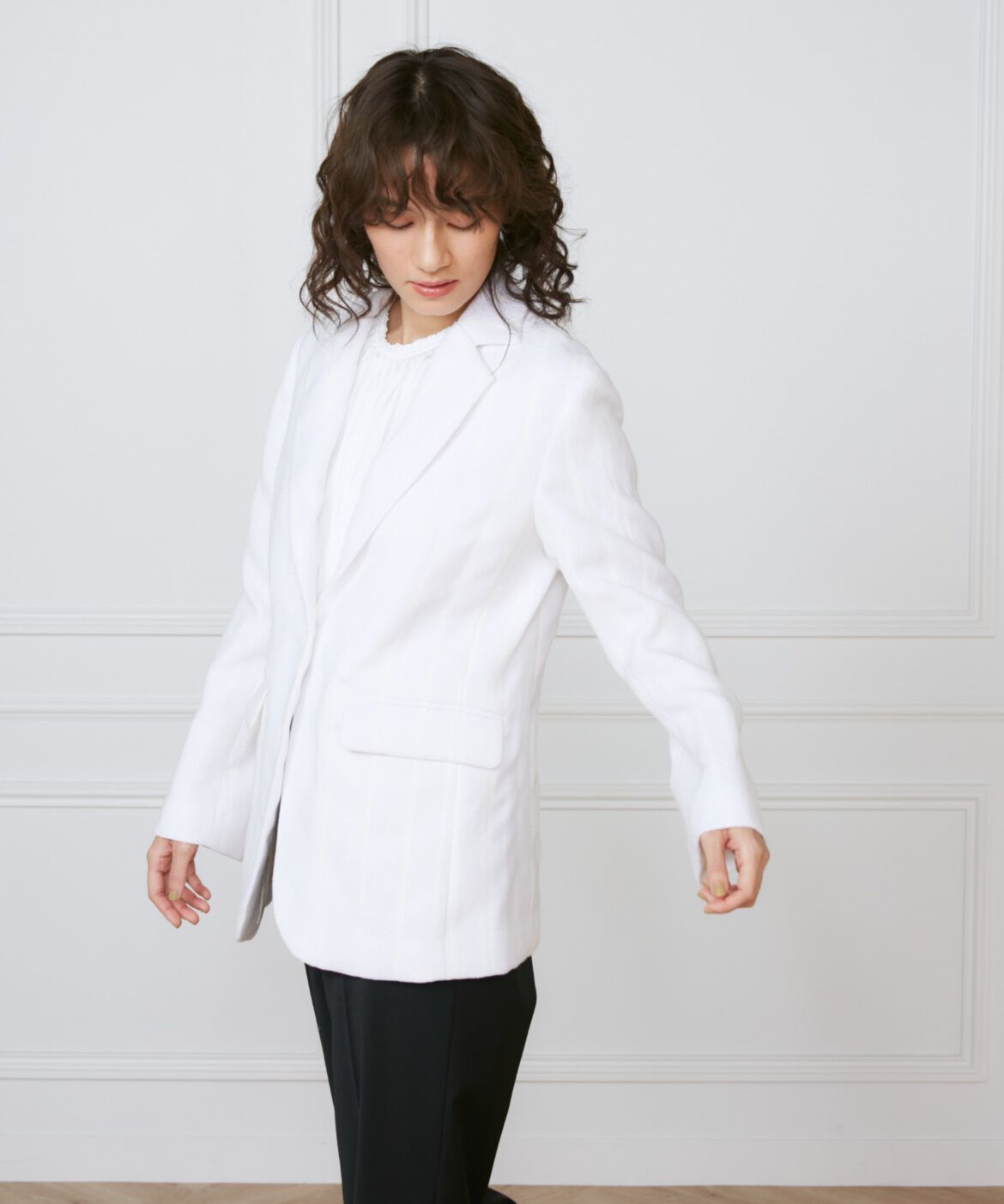 INED「1Bジャケット《la veille by SUPERIOR CLOSET》」|テーラードジャケット|