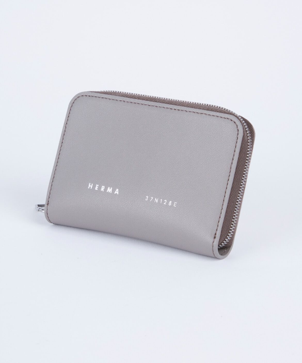 FAVORITE SUKINAMONO「AROUND ZIP カードケース《HERMA》」|財布|グレー1