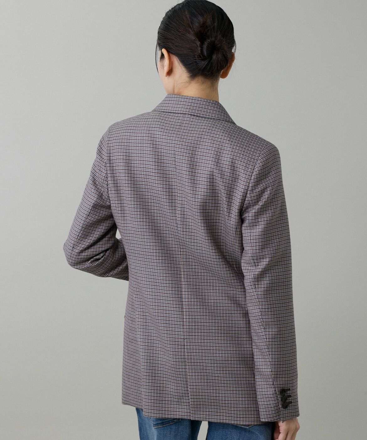 INED「定番ダブルブレストジャケット」|テーラードジャケット|