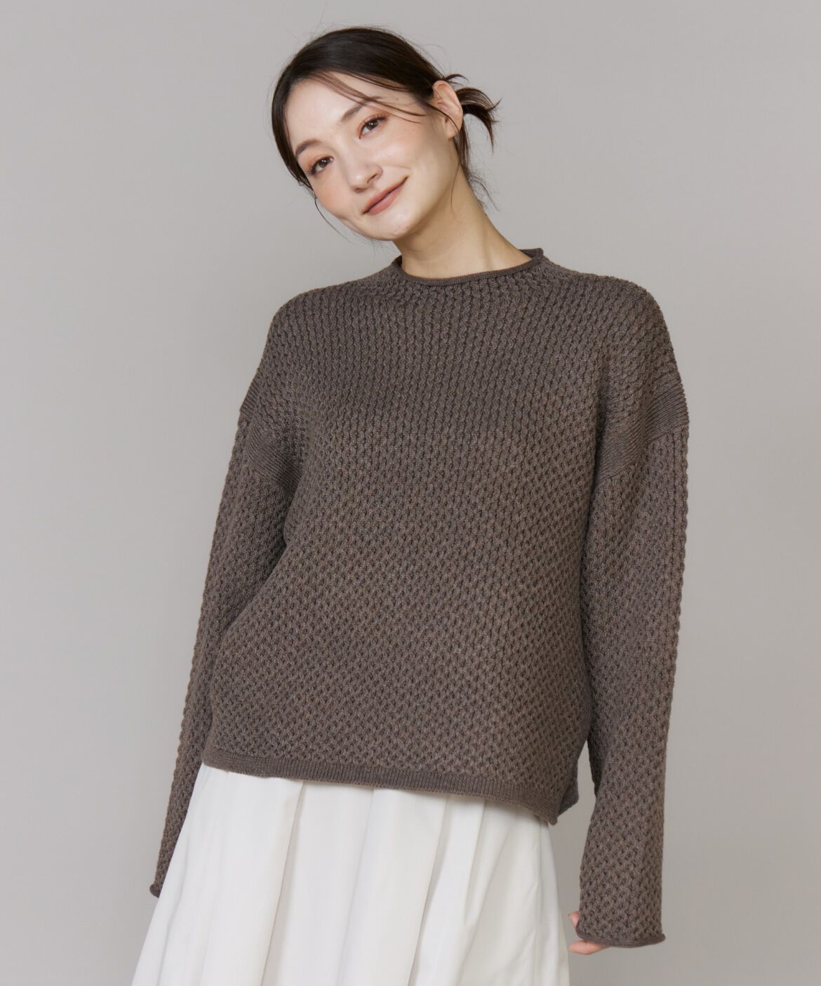 DAY by DAY it&rsquo;s international「ハニカムモックネックプルオーバー」|ニット・セーター|