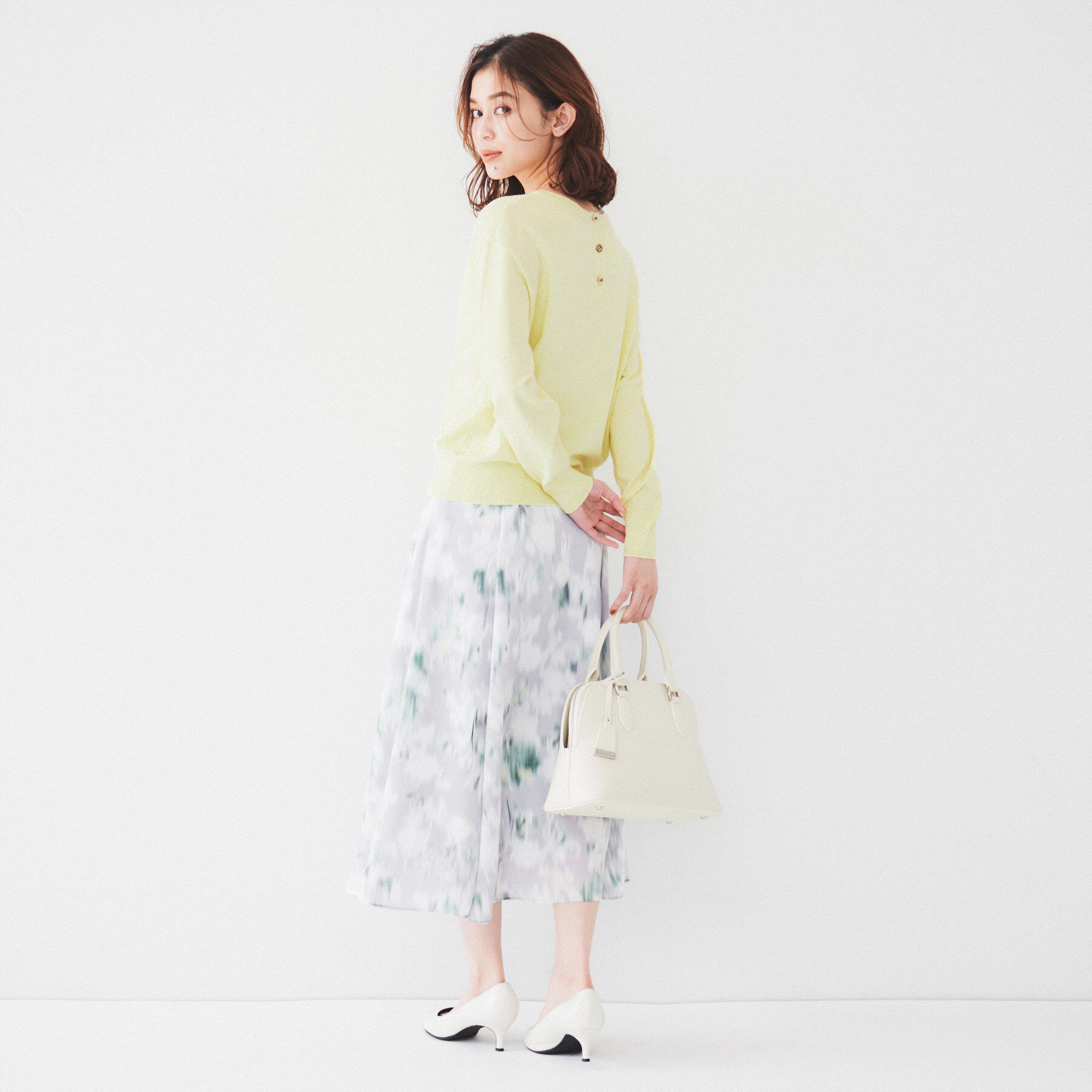 UNTITLED「【洗える/2WAY】ストレッチニット」|ニット・セーター|